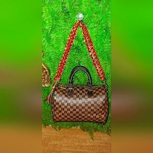 NEW!!! | Handmade | 30" | Braided | Crystal | Rhinestone | Purse | Strap